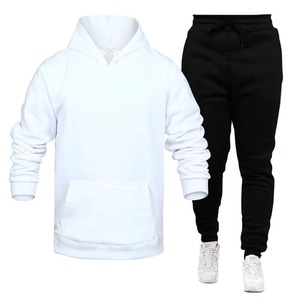 High Quality <b>Tracksuits</b> For Men Long Sleeves Hot Selling Men <b>Tracksuit</b> In Affordable Price <b>Plain</b> Pullover Hoodies For Sale - Product Image 2
