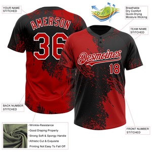 Conjunto de Camiseta y Pantalones Cortos de Béisbol con Estampado Personalizado, Uniforme de Fútbol para Hombre y Jóvenes, Ropa Deportiva de Poliéster al por Mayor de Fábrica OEM - Product Image 4