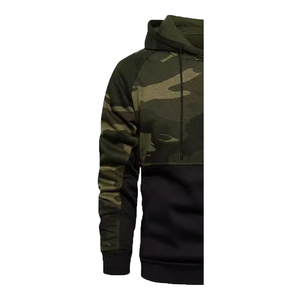 Men's Premium 100% Cotton Knitted Fleece O-<b>Neck</b> Pullover Sweatshirt Eco-Friendly Breathable Embossed Printed Design Front Logo - Product Image 3