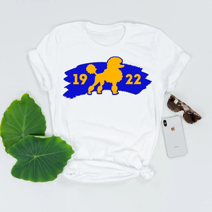 Camiseta con estampado de pintura en aerosol 1922, camiseta informal de manga corta con cuello redondo y estampado gráfico personalizado, camiseta de verano, moda urbana, Unisex - Product Image 1