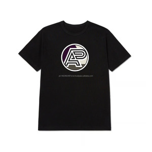 Camiseta Premium de Marca de Lujo para Hombre, Algodón/Fibra de Bambú, Transpirable, Ecológica, Estilo Hip Hop, Oversize, Personalizable - Product Image 1
