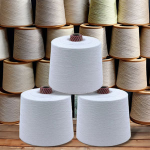 Haute vente durable 100% coton fil à tisser cardé NE 20s/2 7.5 TPI doux recyclé en vrac textiles d'approvisionnement en gros - Product Image 1