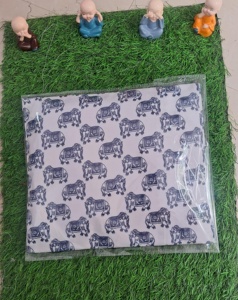 Kaftan imprimé en crêpe pour femme – Taille unique, élégant, idéal pour la détente et la plage - Product Image 2