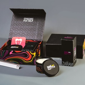 Custom Printed Rigid Paper Gift Box with Magnetic Closure Four-Color Printing & UV Coating <b>for</b> Shoes and Clothing - Product Image 3
