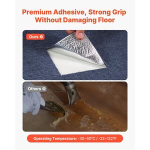 Paquete de 15 Baldosas de Alfombra Autoadhesivas de 24x24 Pulgadas, Baldosas de Alfombra Cuadradas Autoadhesivas con Acolchado Suave y sin Costuras para Pisos Comerciales - Product Image 5