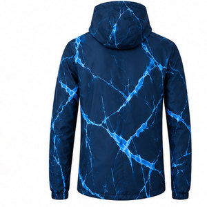 Men's <b>Lightweight</b> <b>Waterproof</b> Windbreaker <b>Jacket</b> Breathable Outdoor Fitness Hiking <b>Running</b> Travel OEM ODM Supplier - Product Image 2
