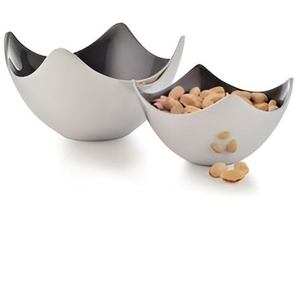 Bols de service en aluminium très demandés, bols en métal écologiques faits à la main avec émail coloré intérieur/extérieur pour salades et service 2024 - Product Image 4