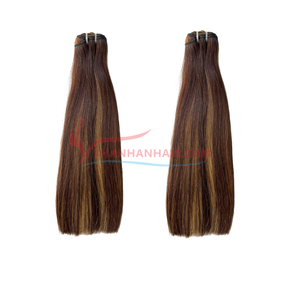 Extensiones de Cabello Humano Remy Liso Vietnamita, Tejido a Máquina, Textura Suave y Natural, Tejido Resistente, Extensiones Completas y Saludables al por Mayor - Product Image 6