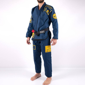 Kimono de Jiu Jitsu Brasileño, Traje de BJJ Profesional para Grappling, Uniforme de Artes Marciales, Elástico, Transpirable, de Secado Rápido, OEM Personalizado - Product Image 2