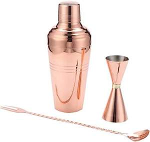 Shaker à cocktails en cuivre martelé fait main, outils de barman, mélangeur de boissons, accessoires de bar, shaker à vin pour bar à domicile - Product Image 6