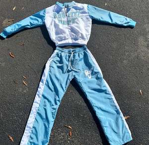 Custom <b>Men's</b> Quarter Zip Nylon Windbreaker <b>Jacket</b> and Shorts Set Water Resistant <b>Summer</b> Tracksuit Two Piece Outfit - Product Image 5