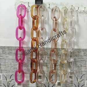 โซ่เรซิ่นติดผนังแบบกำหนดเองได้ ขนาดใหญ่ คละสี คุณภาพดี หลายสี  ลิงค์เรซิ่นขนาดใหญ่  มีทุกสีให้เลือก - Product Image 4