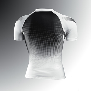 Rashguard BJJ personnalisé avec logo, vente en gros, sublimation, maillot de compression MMA à manches longues, séchage rapide, fournisseur de rashguards d'arts martiaux - Product Image 2