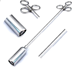 Pistola de Inyección para Ganado, Bolus, Cápsulas, Animales Grandes, 17 Unidades, Acero Inoxidable Veterinario, Dispensador de Medicamentos, Ovejas, Vacas, Caballos - Product Image 1