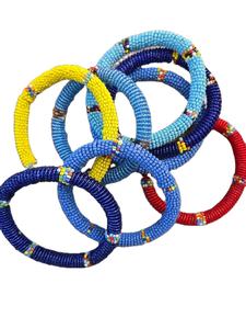 Latest Cute Sparkling Multi <b>Color</b> <b>Beaded</b> Embroidery Bangle Elevate Your Style with Handcrafted Elegance For Unisex From India - Product Image 4