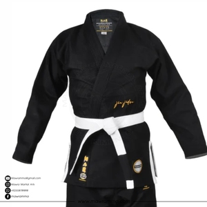 Kimono de Jiu-Jitsu Brésilien Premium en Coton 100% Tissage Perlé avec Logo Personnalisé – Tenue Professionnelle de Grappling et d'Entraînement - Product Image 2
