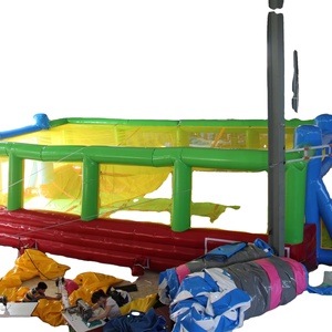 Terrain de football gonflable en promotion pour divertissement commercial extérieur, en PVC, capacité 1000 kg, 16 personnes - Product Image 3