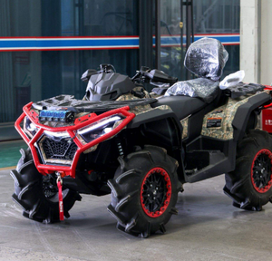 All-Terrain 1000cc 4-Wheel Drive <b>Gasoline</b> Quad for Muddy Trails - Product Image 2