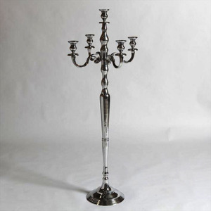 Premium Quality Crystal Glass 5 Arm Candelabra <b>Candle</b> Holder for Long Lasting Elegant Decoration - Product Image 6