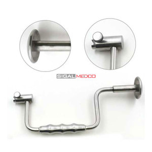 Hudson Brace Orthopedic <b>Hand</b> <b>Drills</b> Stainless Steel PK Professional Orthopedic Surgical Instrument Set Durable High Precision - Product Image 5