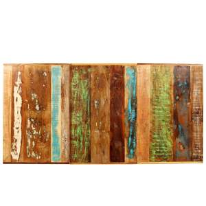 Tavolo da Pranzo con Vari Tonalità di Marrone e Dettagli Multicolore - Product Image 4