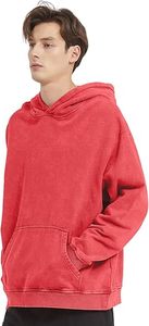 Sudadera con Capucha Unisex Oversize de Algodón 100% Lavado Ácido, Transpirable, de 300g, Estilo Vintage Streetwear de Alta Calidad - Product Image 4