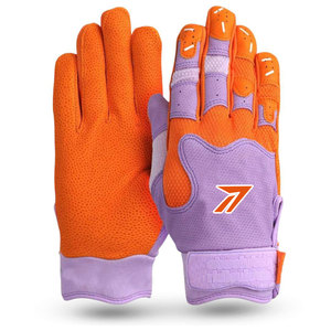 Guantes de Bateo de Béisbol con Diseño OEM, Logotipo Personalizado, Palma de Piel de Oveja, Malla Elástica en el Dorso, Ajuste Seguro, Venta al Por Mayor a Granel, Pakistán - Product Image 5