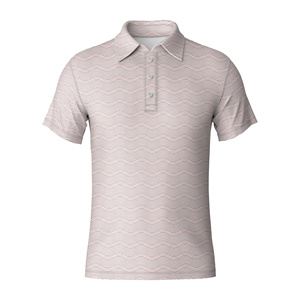 Polo T-shirt en jersey respirant de haute qualité, uni, personnalisé avec logo, pour homme, manches courtes, style décontracté, OEM. - Product Image 3