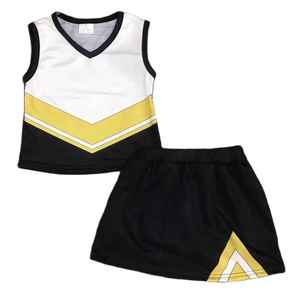 Última Novedad: Conjuntos de Falda y Top sin Mangas Deportivos para Animadoras en 8 Colores, Vestido de Verano para Niñas, Uniformes de Animadoras - Product Image 5