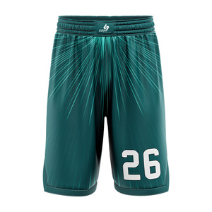 Men's Custom Sublimated Basketball Shorts Breathable Quick Dry Team Sportswear OEM ODM Wholesale Supplier - Product Image 2