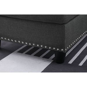 Divano Alger 98 con Chaise Longue e Pouf, Orientamento a Sinistra, per Arredamento Soggiorno - Product Image 5