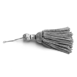 Pompons en fil de soie faits main personnalisables, fabrication OEM, pompons décoratifs pour la décoration textile de la maison - Product Image 6