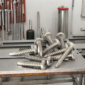 PDC Model 7.1 Pan Head Self-Drilling Point Stainless Steel (304/316/410) Metric/Inch Standard Thread Natural Finish Class 8 - Product Image 1