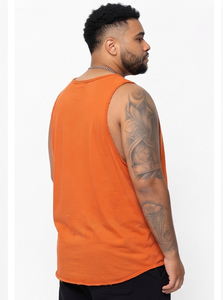 Wholesale Plus Size Tank Top <b>Men</b> Chenille Embroidered <b>Singlet</b> Top Polyester Breathable Stringer <b>Men's</b> Plus Size Gym Tank Tee - Product Image 4
