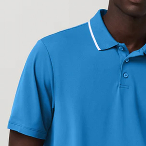 Breathable Material Private Label Manufacturing Export Quality Cheap Rate Smart Casual Summer Wear Classic <b>Collared</b> Men <b>T</b> <b>Shirt</b> - Product Image 3