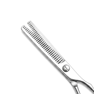 Ciseaux professionnels de coiffure en acier inoxydable à 30 dents, pour droitiers, à long manche, pour la texture des cheveux, pour salon de coiffure - Product Image 6