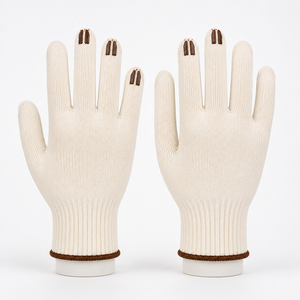 Gants en coton durables antidérapants, épaisseur 10 mil, longueur 10 pouces, sans poudre, sans latex, lavables en machine, ajustement confortable pour les tâches - Product Image 4