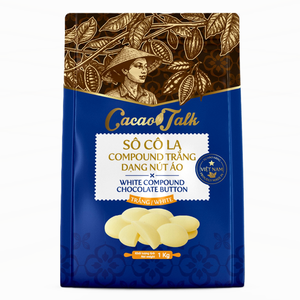 Proveedor Mayorista Global de Chocolate Compuesto HALAL OEM/ODM, Botones de Chocolate Blanco, Cacao 1KG 10KG, Galletas - Product Image 1