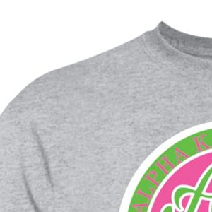 T-shirt gris imprimé graphique à manches courtes et col rond en coton – Vêtement personnalisé, streetwear, mode décontractée, haut confortable - Product Image 2