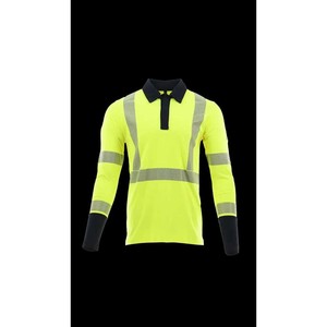 高品質高視認性メンズワークポロTシャツ - Product Image 1