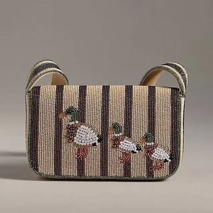 Bolso de mano clásico de lujo hecho a mano con cuentas, diseño de rodajas de naranja vibrante de Creative Art Zone - Product Image 1