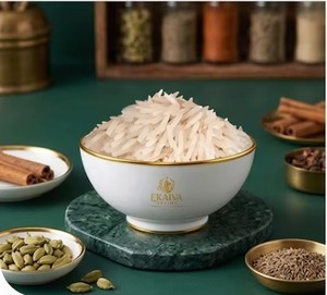 ข้าวบาสมาติโกลเด้นเซลล่าออร์แกนิกคุณภาพส่งออก 1885 |   ข้าวหอมมะลิเมล็ดยาวพรีเมียม ตราเอกไวเอ็กซ์ ผลิตภัณฑ์จากฮาราร์ยา - Product Image 2