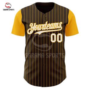 Servicio OEM de Camisetas de Béisbol Personalizadas, Logotipo del Equipo y Nombre del Jugador, Conjunto de Uniforme de Béisbol, Proveedor de Ropa Deportiva Ligera de Poliéster - Product Image 2