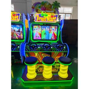 Jeu d'arcade de course de voitures Fruit Tank à monnayeur pour 2 joueurs, jeu interactif de divertissement pour centres commerciaux et zones de jeux - Product Image 4