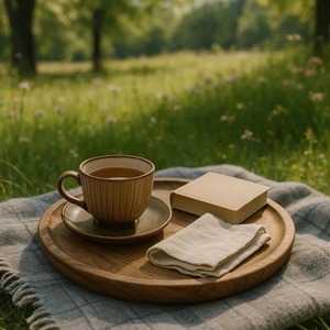 Handmade Wooden Serving <b>Tray</b> for Kitchen Dining <b>Table</b> and Restaurant Use Available at Wholesale Price - Product Image 5