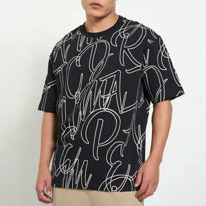 Camiseta Deportiva de Poliéster/Algodón para Hombre, Ecológica, Anti-Pilling, con Logotipo Personalizado, Sublimación Térmica, Secado Rápido, Transpirable, para Gimnasio - Product Image 1