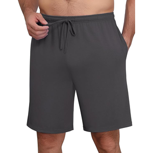 Shorts de fitness pour hommes, tissu extensible à séchage rapide, pour la salle de sport, l'entraînement, la course à pied, coupe athlétique confortable, taille élastique - Product Image 1