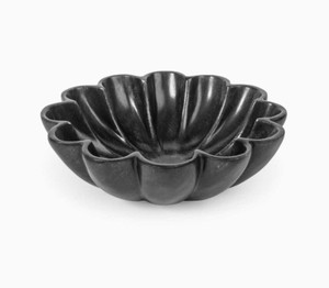Trending Modern Black Marble Multi-Functional <b>Decorative</b> Serving Bowl for <b>Kitchen</b> and Dining Table Ramadan & Diwali Occasions - Product Image 1