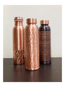 <b>Milton</b> Hammered Copper Eco-Friendly Customized <b>Water</b> <b>Bottle</b>-Large Capacity & Portable for Dining - Product Image 4