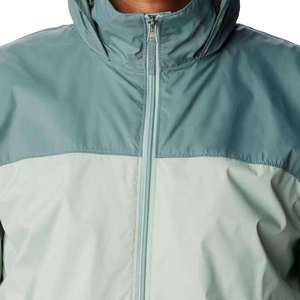 Chaqueta cortavientos con cremallera para hombre, ligera, con capucha, a prueba de viento, con tejido transpirable de secado rápido para uso en exteriores. - Product Image 6